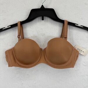Soma Intimates Tell Tale Strapless Bra The Creator Nude Toasted 34B New‎